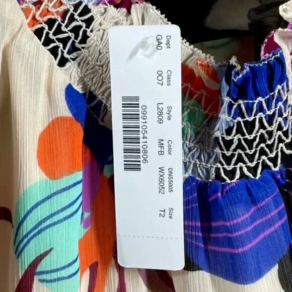 NEW J Crew Shirt Womens 2 purple floral blouse preppy colorful classic - Picture 6 of 11